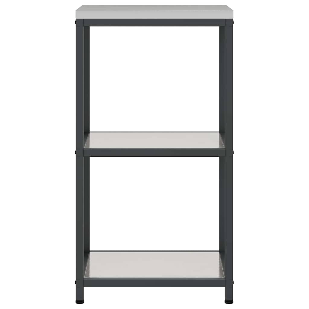Stoccaggio in cucina HATTEM Argento 40 x 50 x 92 cm Acciaio | homemem39