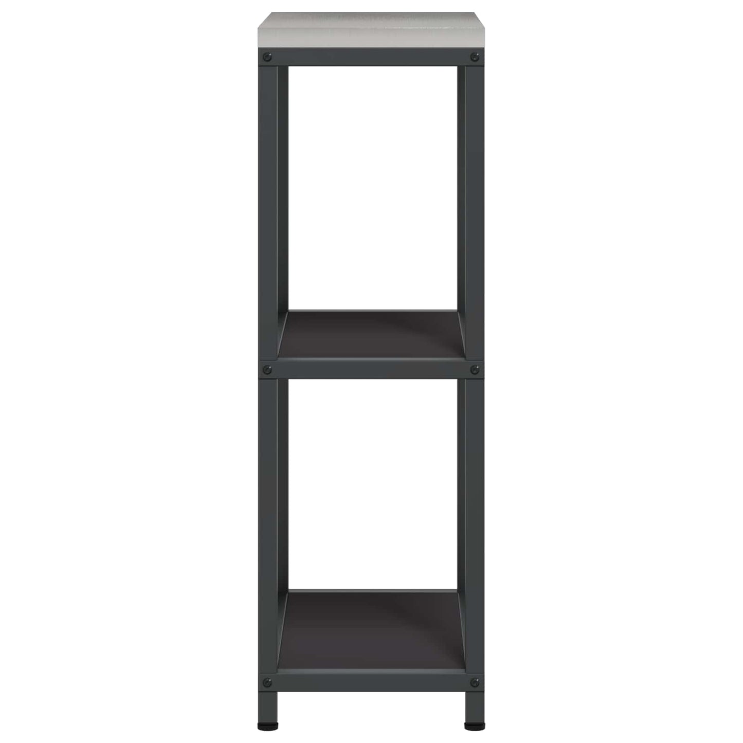 Stoccaggio in cucina HATTEM Nero 30 x 50 x 92 cm Acciaio | homemem39