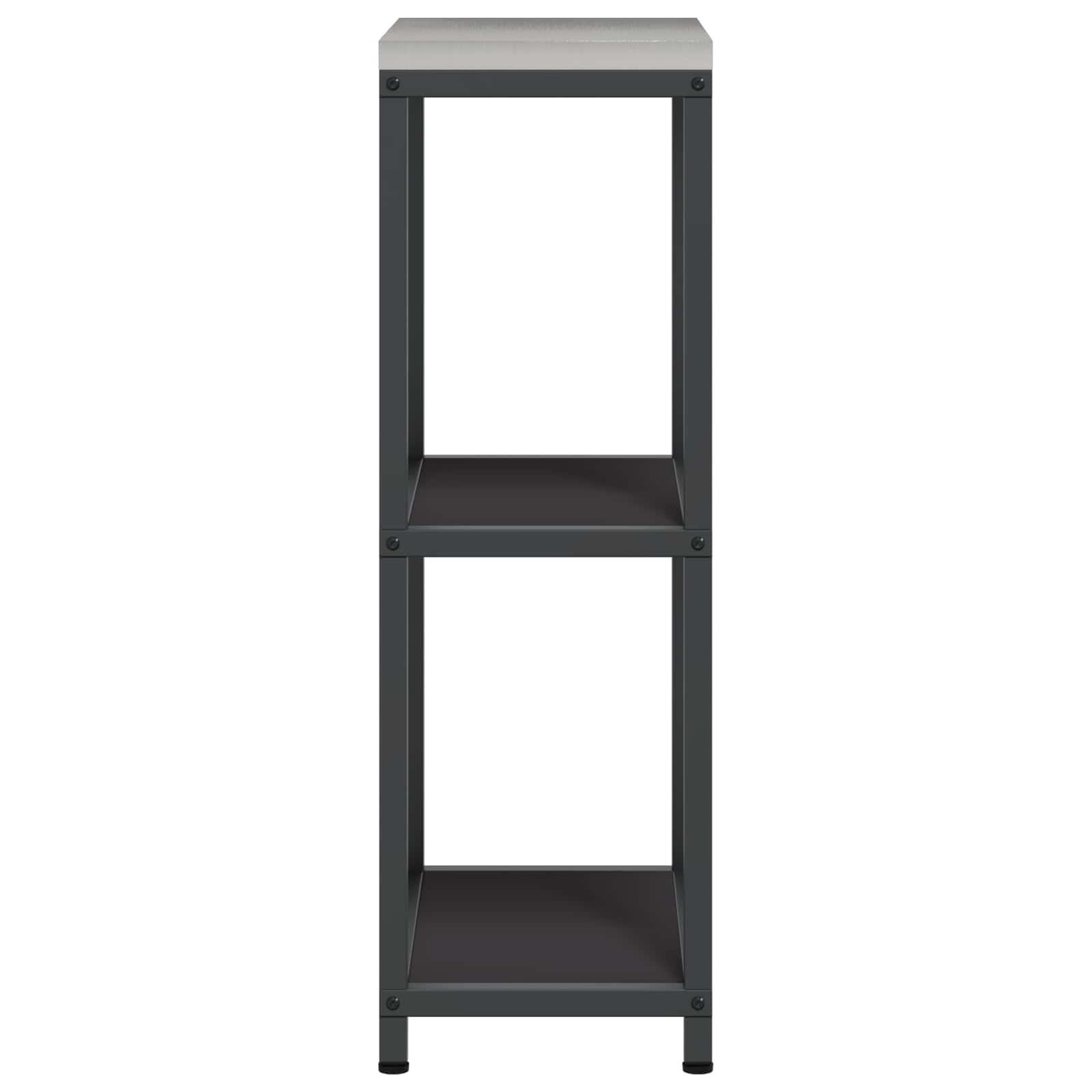 Stoccaggio in cucina HATTEM Nero 30 x 50 x 92 cm Acciaio | homemem39