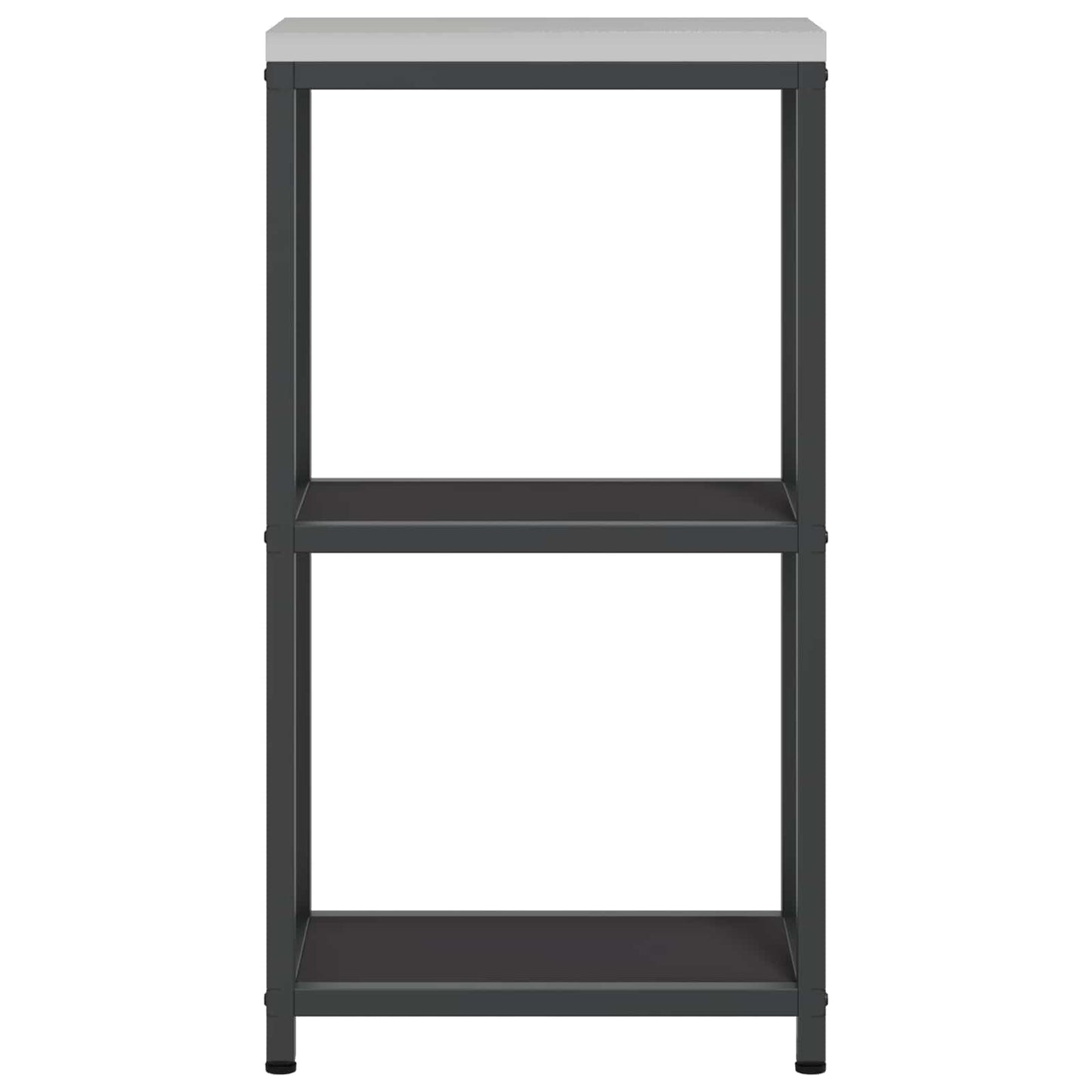 Stoccaggio in cucina HATTEM Nero 30 x 50 x 92 cm Acciaio | homemem39