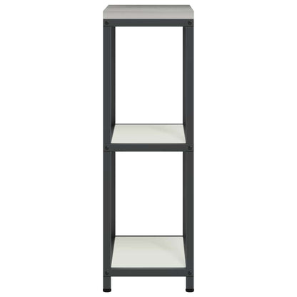 Stoccaggio in cucina HATTEM Bianco 30 x 50 x 92 cm Acciaio | homemem39