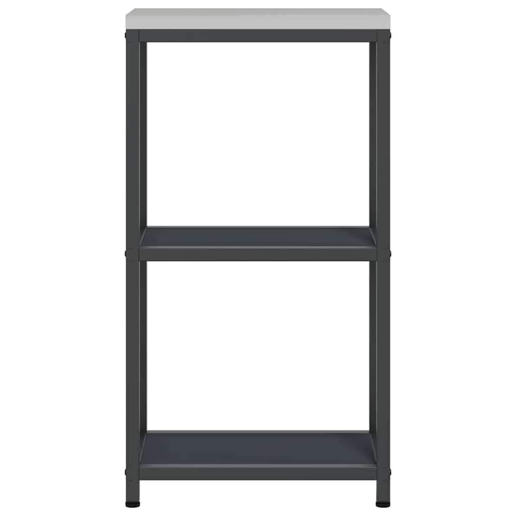 Stoccaggio in cucina HATTEM Antracite 30 x 50 x 92 cm Acciaio | homemem39