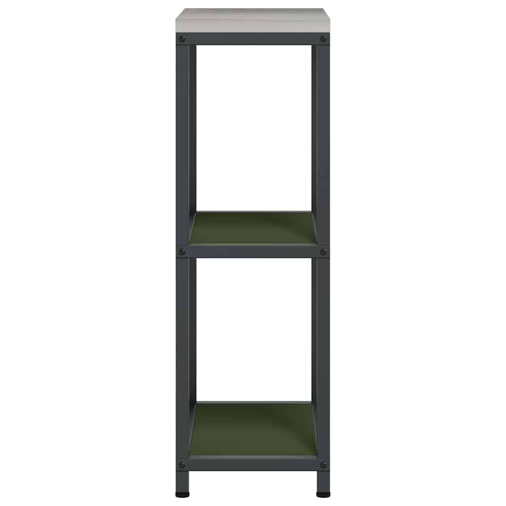 Stoccaggio in cucina HATTEM Verde Oliva 30 x 50 x 92 cm Acciaio | homemem39