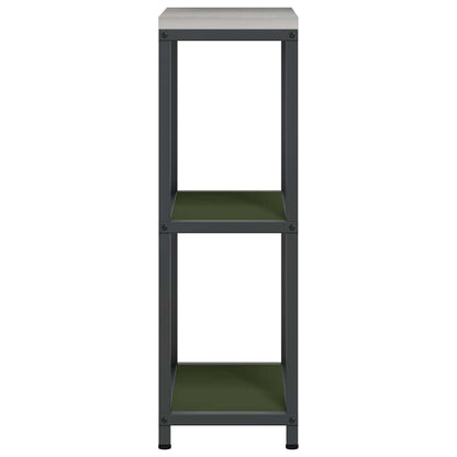 Stoccaggio in cucina HATTEM Verde Oliva 30 x 50 x 92 cm Acciaio | homemem39