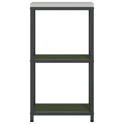 Stoccaggio in cucina HATTEM Verde Oliva 30 x 50 x 92 cm Acciaio | homemem39