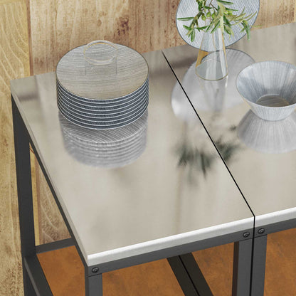 Stoccaggio in cucina HATTEM Ruggine 30 x 50 x 92 cm Acciaio | homemem39
