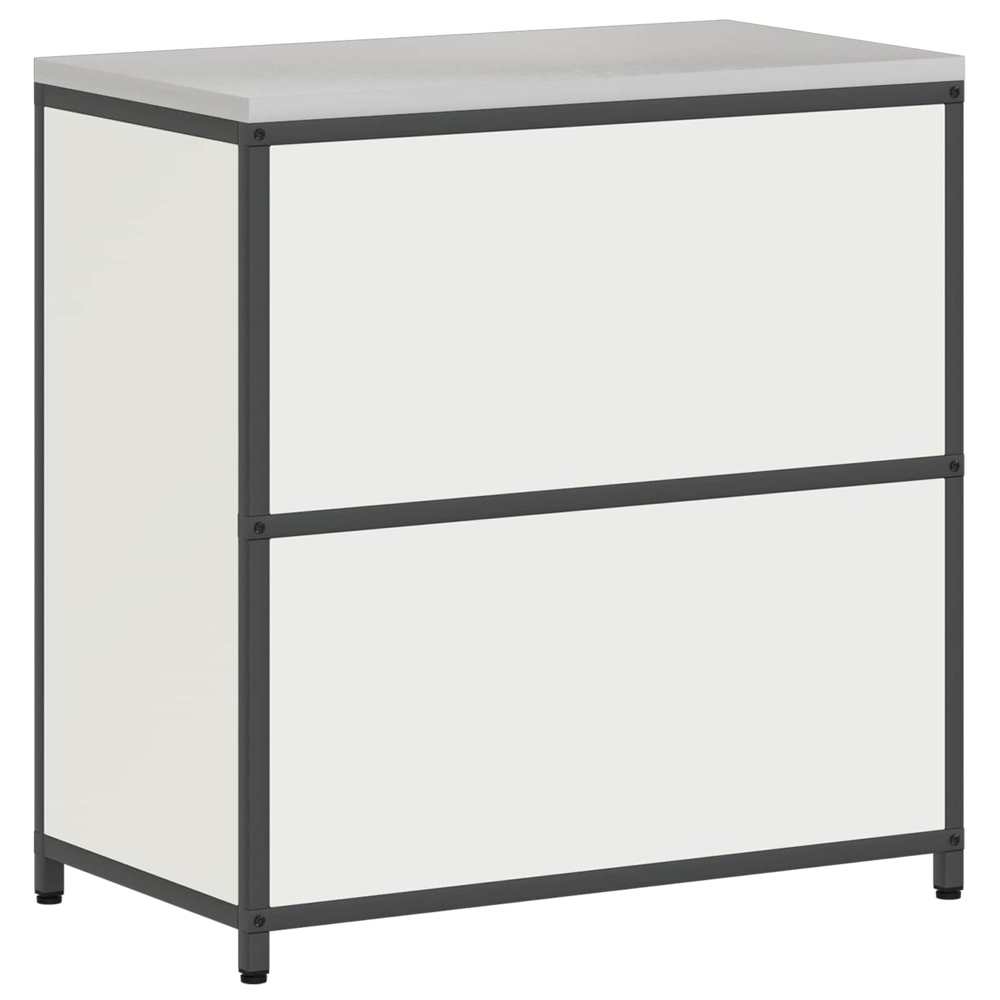 Stoccaggio in cucina HATTEM Bianco 90 x 50 x 92 cm Acciaio | homemem39
