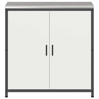 Stoccaggio in cucina HATTEM Bianco 90 x 50 x 92 cm Acciaio | homemem39