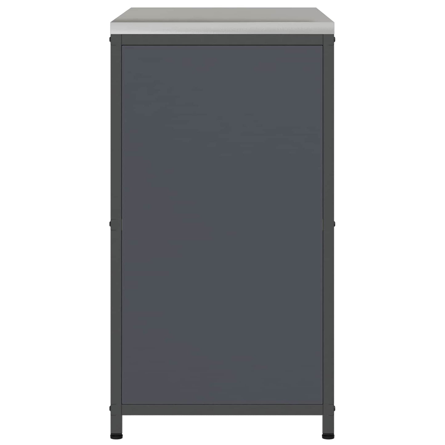 Stoccaggio in cucina HATTEM Antracite 90 x 50 x 92 cm Acciaio | homemem39