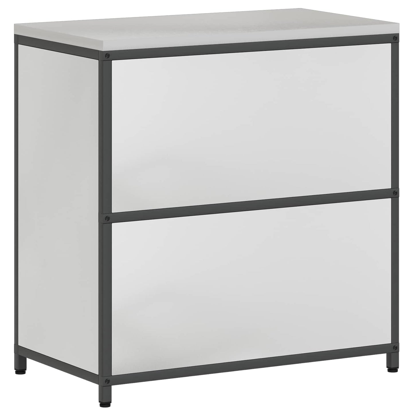 Stoccaggio in cucina HATTEM Argento 90 x 50 x 92 cm Acciaio | homemem39