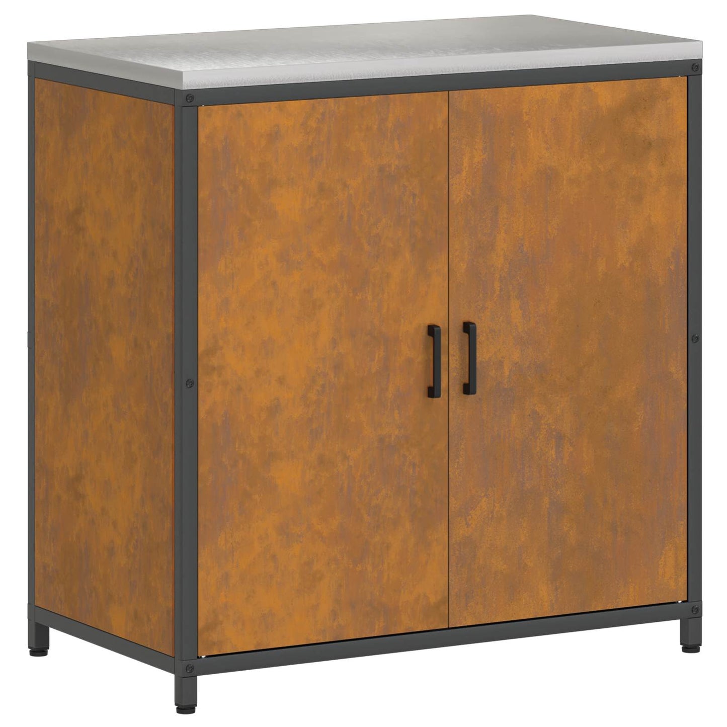 Stoccaggio in cucina HATTEM Ruggine 90 x 50 x 92 cm Acciaio | homemem39