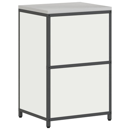 Stoccaggio in cucina HATTEM Bianco 60 x 50 x 92 cm Acciaio | homemem39