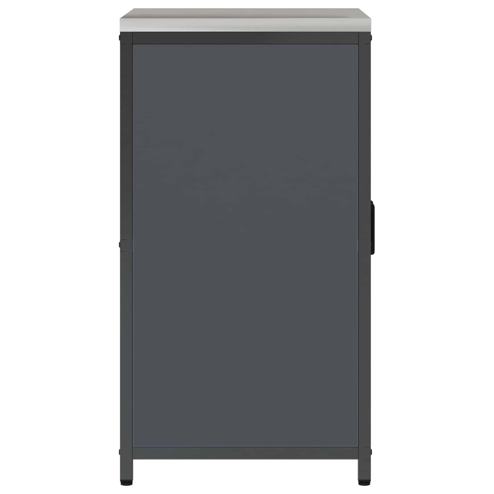 Stoccaggio in cucina HATTEM Antracite 60 x 50 x 92 cm Acciaio | homemem39