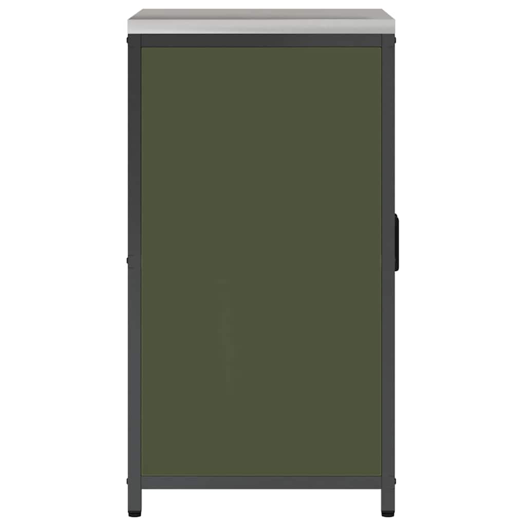 Stoccaggio in cucina HATTEM Verde Oliva 60 x 50 x 92 cm Acciaio | homemem39
