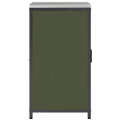 Stoccaggio in cucina HATTEM Verde Oliva 60 x 50 x 92 cm Acciaio | homemem39