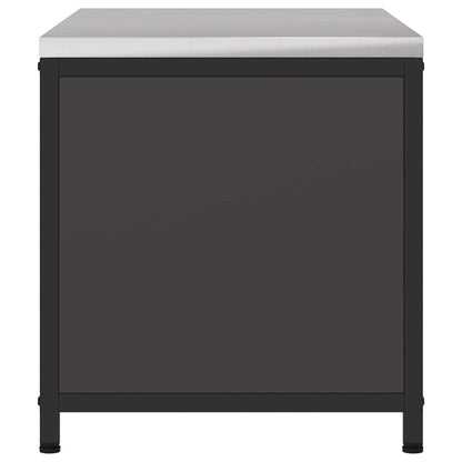 Stoccaggio in cucina HATTEM Nero 90 x 50 x 53 cm Acciaio | homemem39