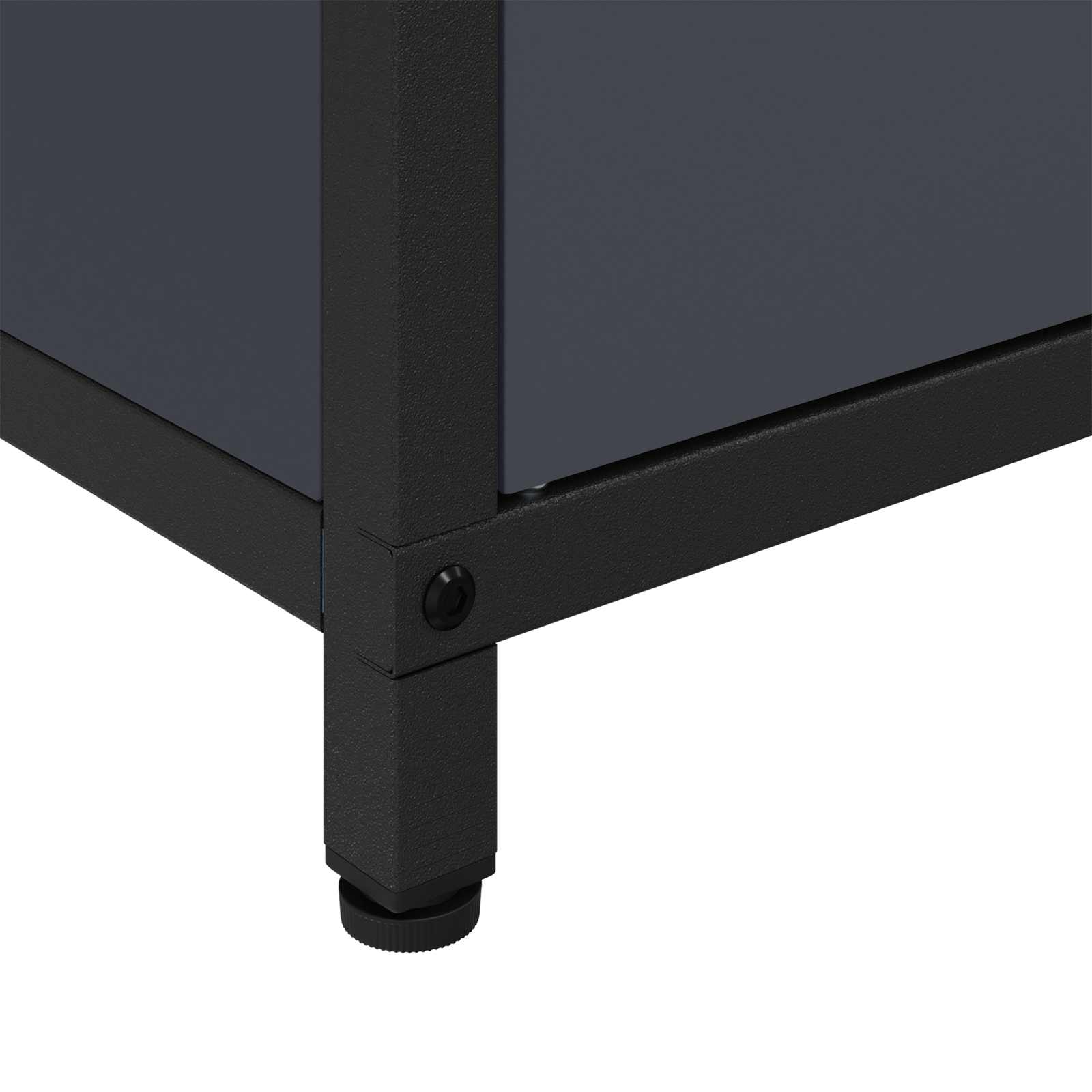Stoccaggio in cucina HATTEM Antracite 90 x 50 x 53 cm Acciaio | homemem39