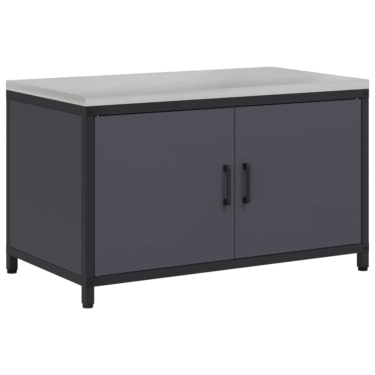 Stoccaggio in cucina HATTEM Antracite 90 x 50 x 53 cm Acciaio | homemem39