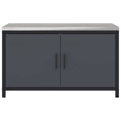 Stoccaggio in cucina HATTEM Antracite 90 x 50 x 53 cm Acciaio | homemem39