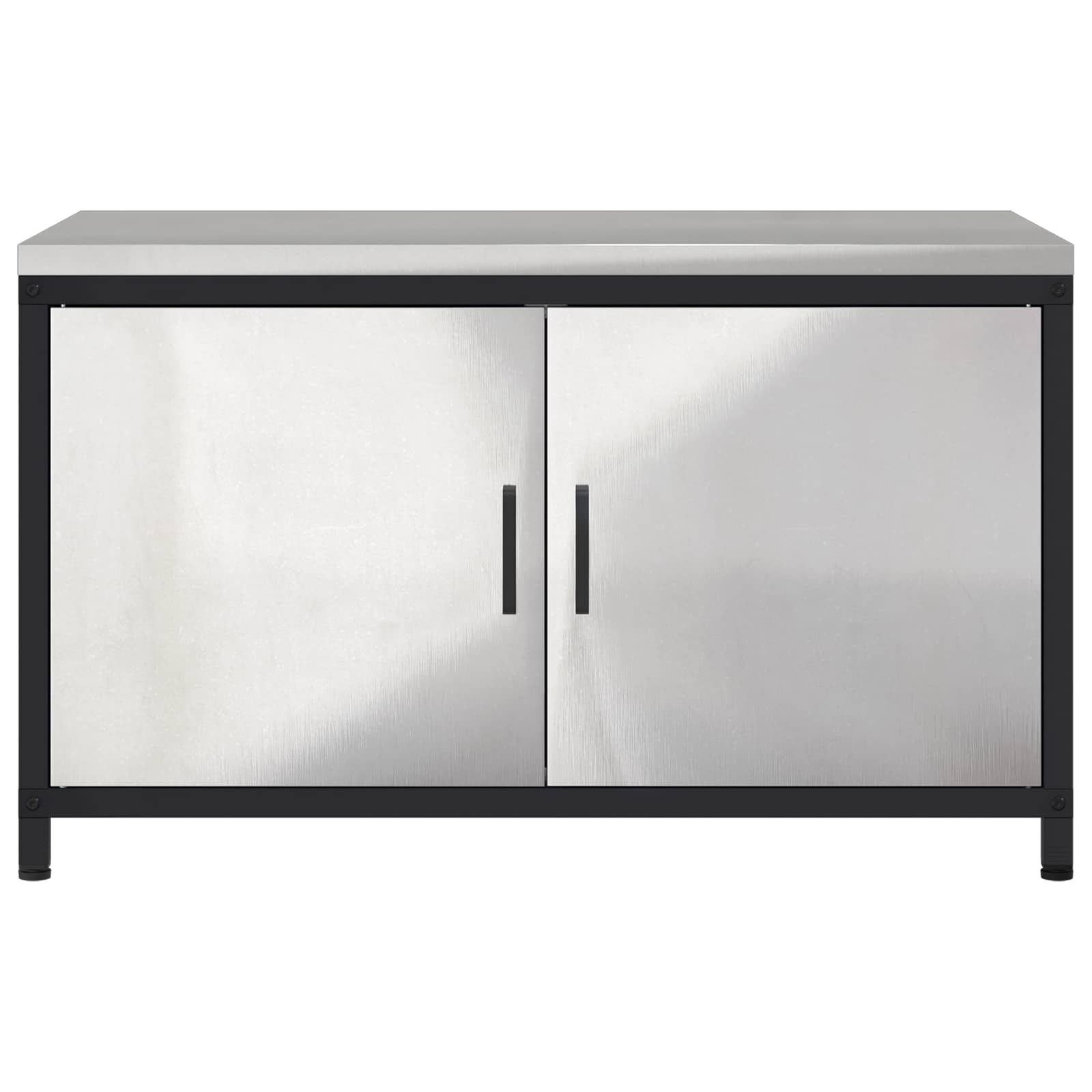 Stoccaggio in cucina HATTEM Argento 90 x 50 x 53 cm Acciaio | homemem39