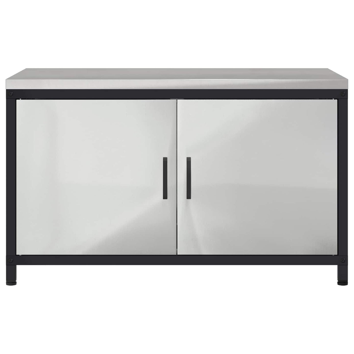 Stoccaggio in cucina HATTEM Argento 90 x 50 x 53 cm Acciaio | homemem39
