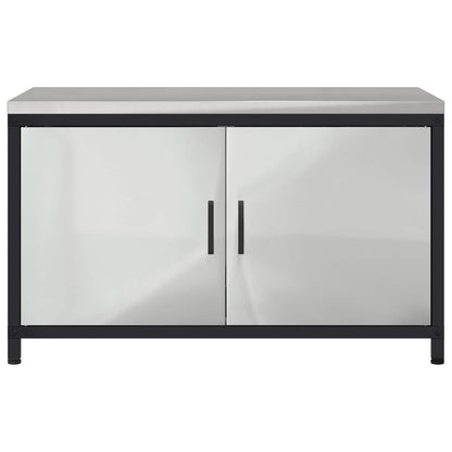 Stoccaggio in cucina HATTEM Argento 90 x 50 x 53 cm Acciaio | homemem39