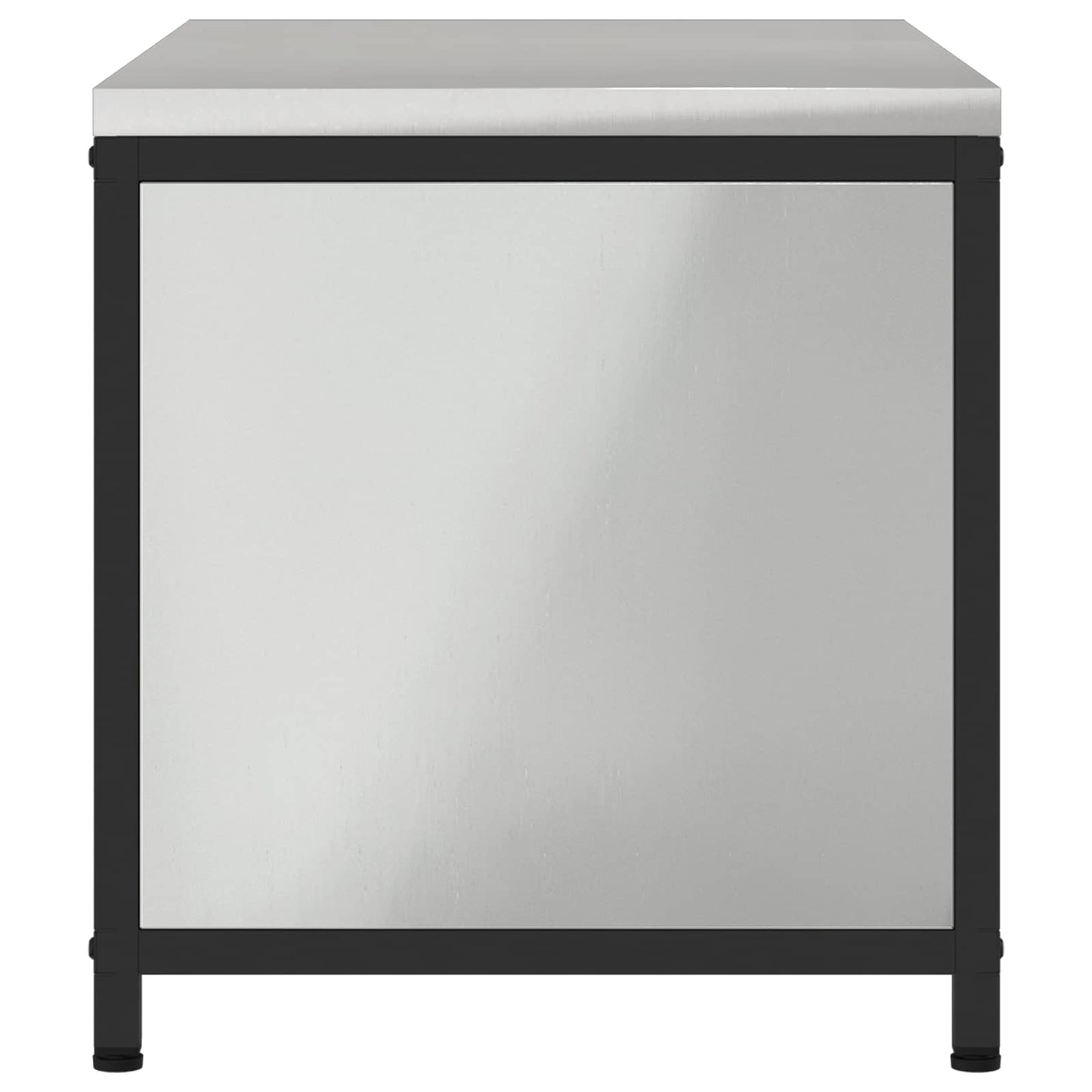 Stoccaggio in cucina HATTEM Argento 90 x 50 x 53 cm Acciaio | homemem39