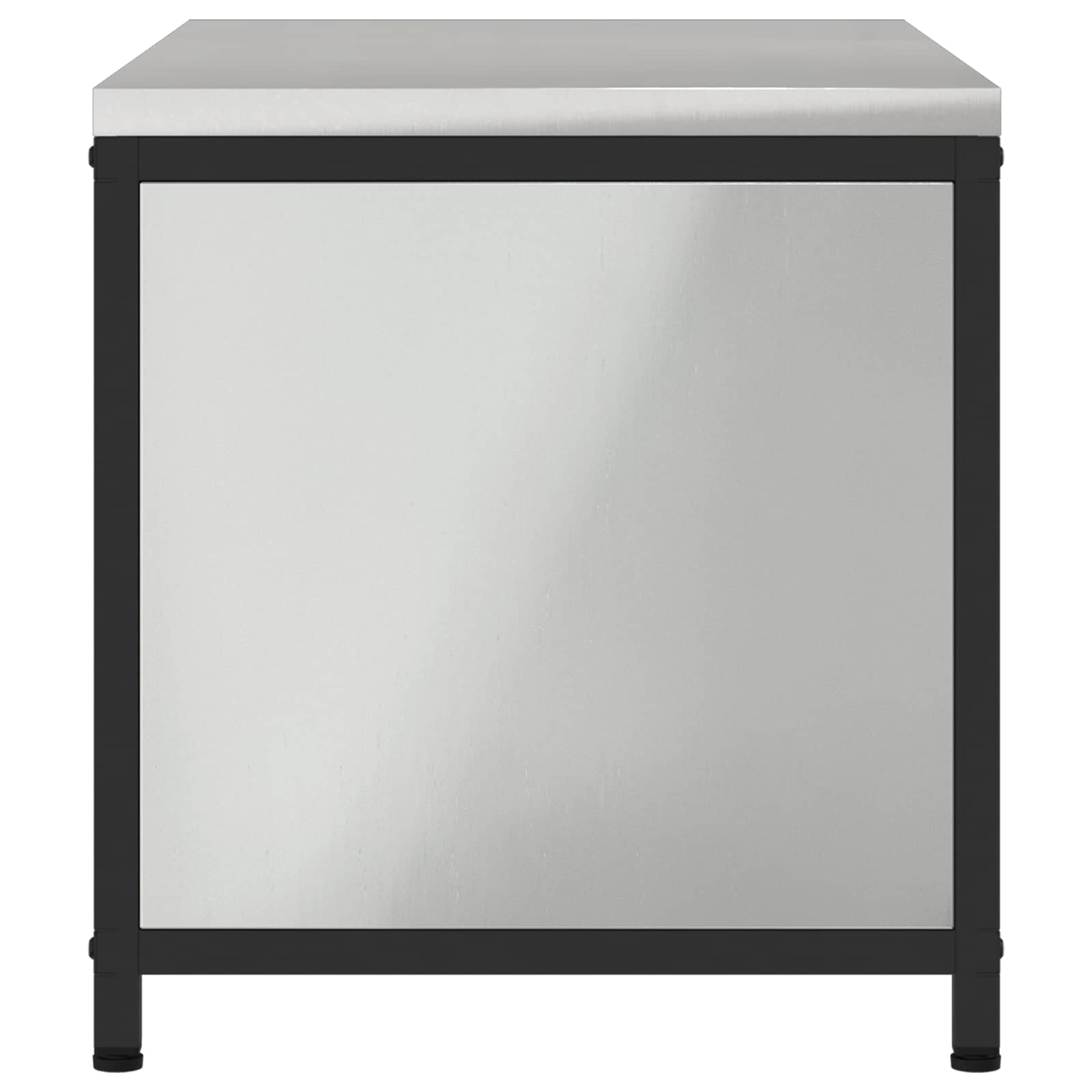 Stoccaggio in cucina HATTEM Argento 90 x 50 x 53 cm Acciaio | homemem39