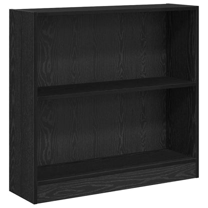 Libreria Rovere nero 80 x 24 x 109 cm Legno multistrato