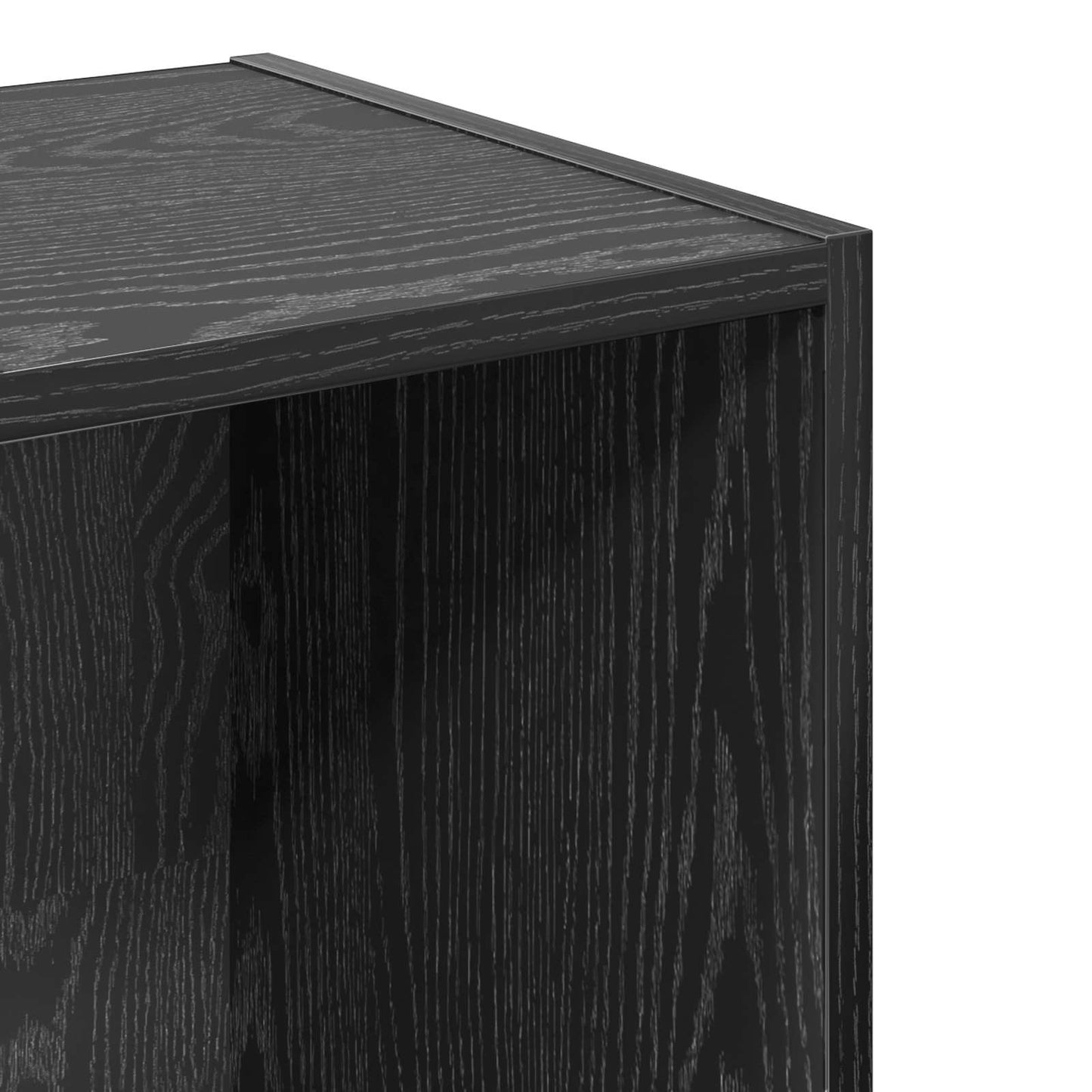 Libreria Rovere Nero 40 x 30 x 152 cm Legno multistrato | homemem39