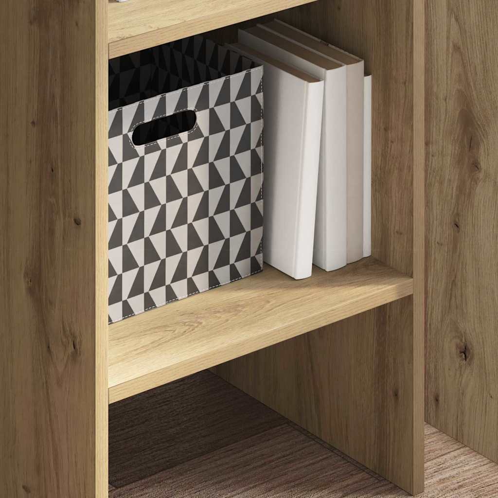 Armadio per Libri Rovere artigianale 40 x 35 x 180 cm | homemem39
