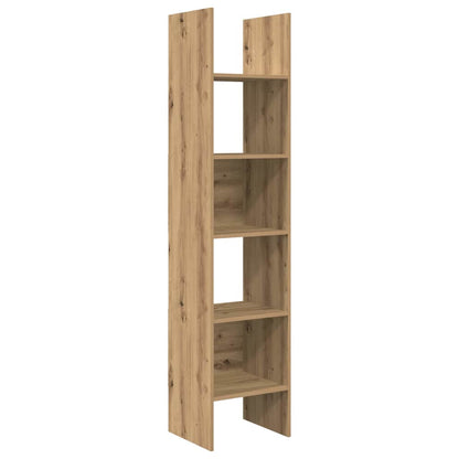 Armadio per Libri Rovere artigianale 40 x 35 x 180 cm | homemem39