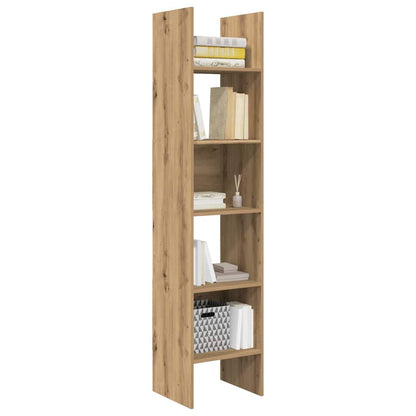 Armadio per Libri Rovere artigianale 40 x 35 x 180 cm | homemem39