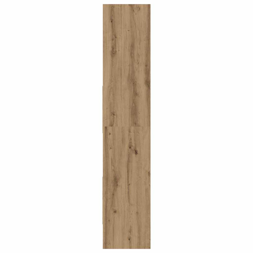 Armadio per Libri rovere artigianale 60 x 35 x 180 cm