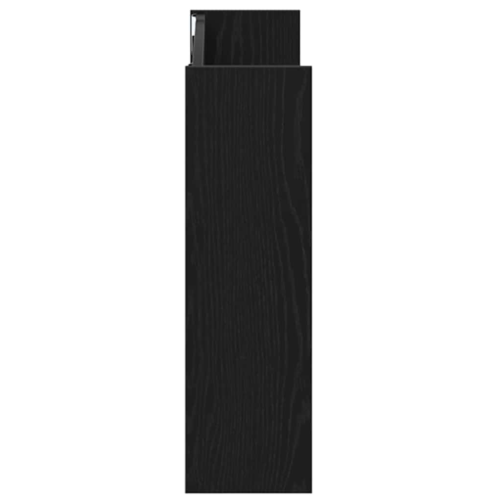 Armadio per scarpe da muro Altro Rovere nero Legno multistrato