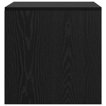 Tavolino da salotto 3 pcs Rovere Nero Legno multistrato