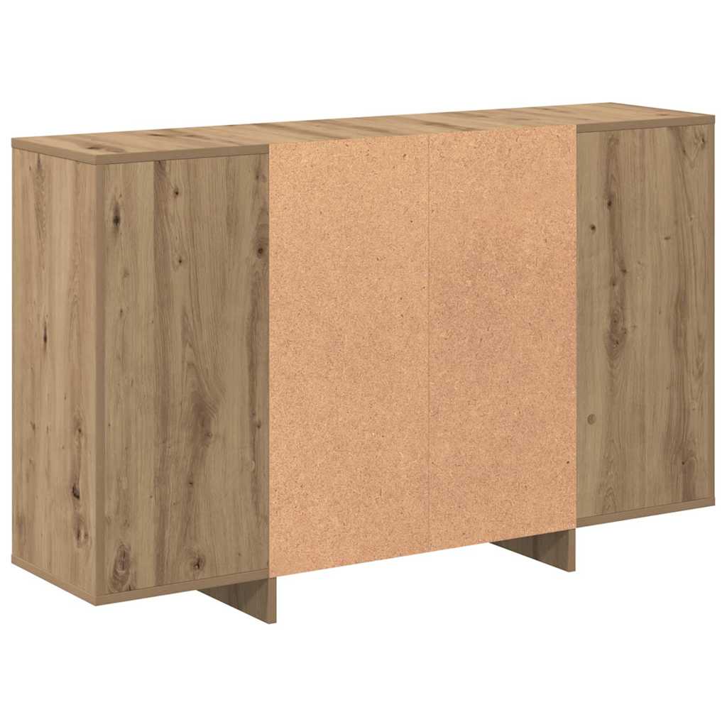 Credenza rovere artigianale 120 x 30 x 75 cm Legno multistrato