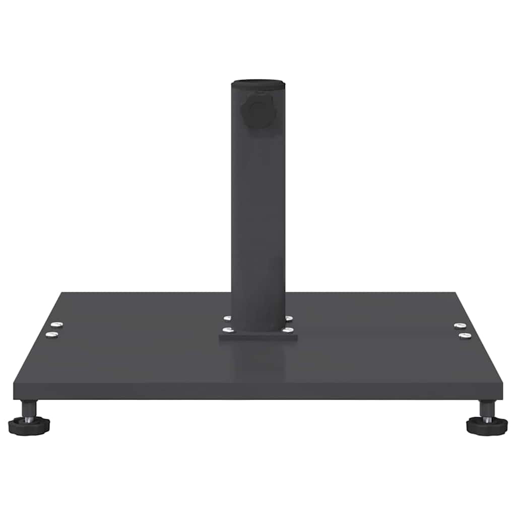 Base per Ombrello da Esterno Grigio scuro 45 x 45 x 31 cm