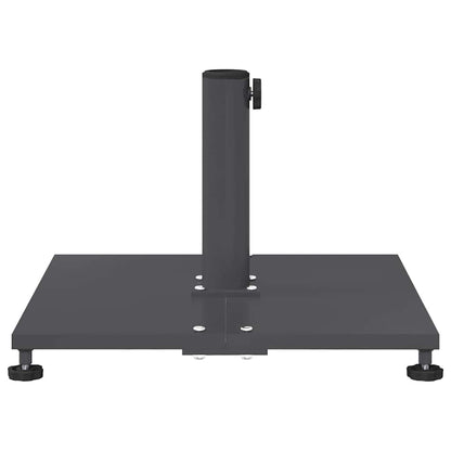 Base per Ombrello da Esterno Grigio scuro 45 x 45 x 31 cm