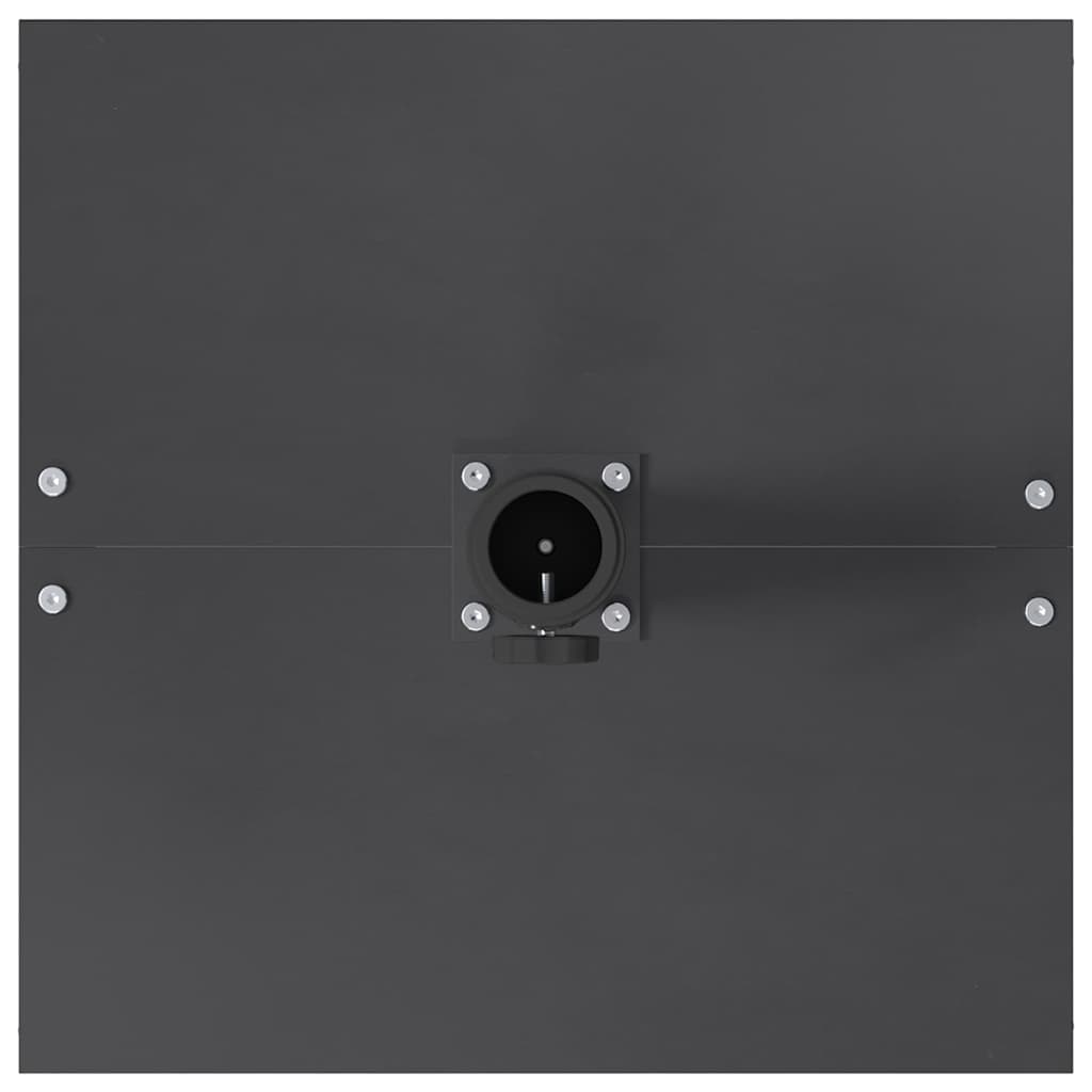 Base per Ombrello da Esterno Grigio scuro 45 x 45 x 31 cm