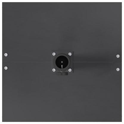 Base per Ombrello da Esterno Grigio scuro 45 x 45 x 31 cm