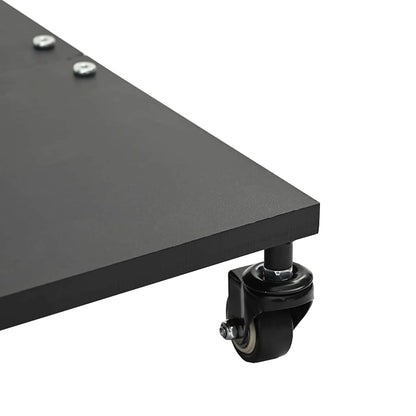 Base per Ombrello da Esterno Nero 45 x 45 x 31 cm Acciaio