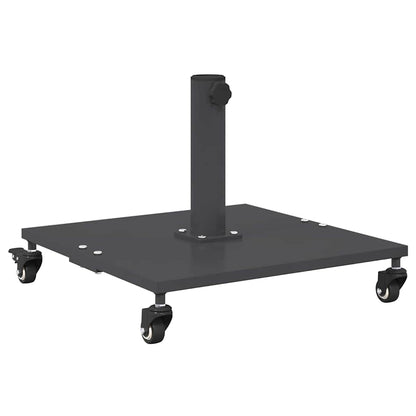 Base per Ombrello da Esterno Grigio scuro 45 x 45 x 31 cm