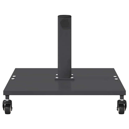 Base per Ombrello da Esterno Grigio scuro 45 x 45 x 31 cm