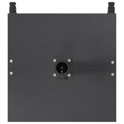 Base per Ombrello da Esterno Grigio scuro 45 x 45 x 31 cm