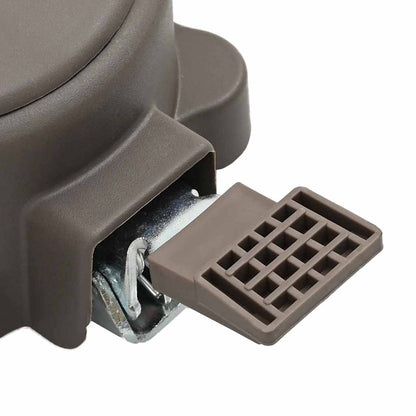 Pedale Girevole Argento 22 x 14 x 6 cm Acciaio