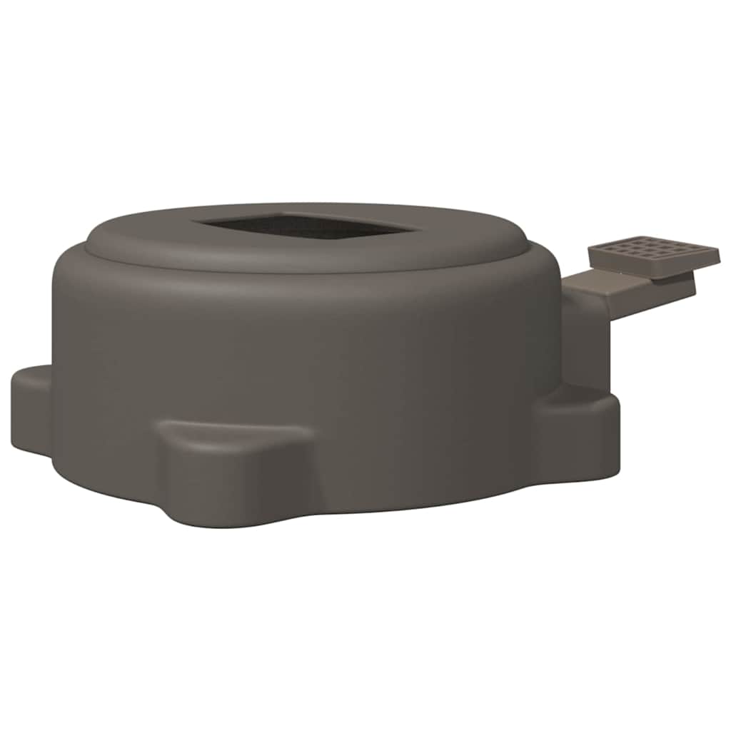 Pedale Girevole Argento 22 x 14 x 6 cm Acciaio