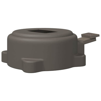 Pedale Girevole Argento 22 x 14 x 6 cm Acciaio