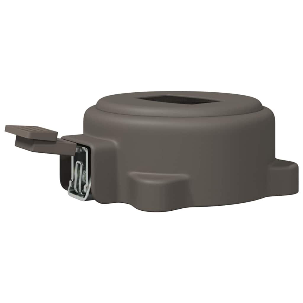 Pedale Girevole Argento 22 x 14 x 6 cm Acciaio