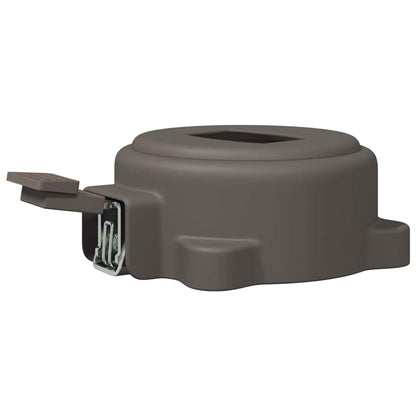 Pedale Girevole Argento 22 x 14 x 6 cm Acciaio